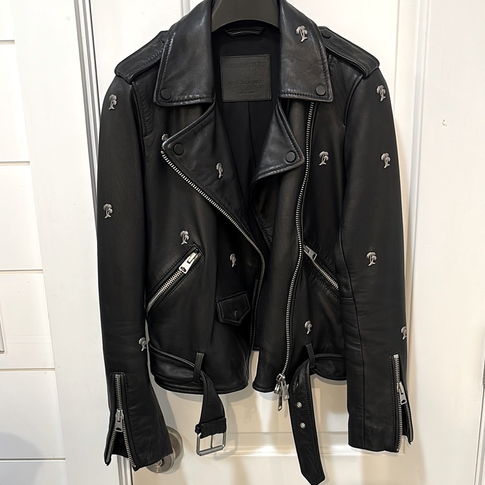 ALL SAINTS Leather Jacket